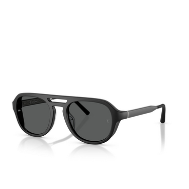Oliver Peoples R-13 Sunglasses 700187 semi matte black - three-quarters view