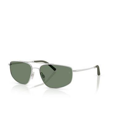 Oliver Peoples R-14 Sunglasses 50369A silver - three-quarters view
