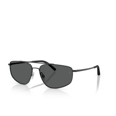 Oliver Peoples R-14 Sunglasses 506287 matte black - three-quarters view