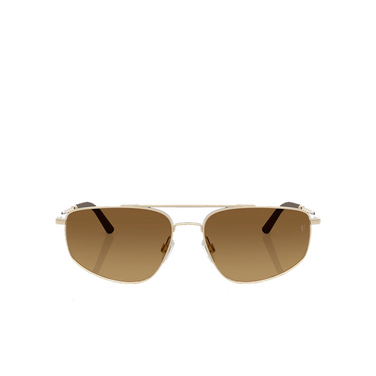 Oliver Peoples R-14 Sonnenbrillen 524513 brushed gold - Dreiviertelansicht