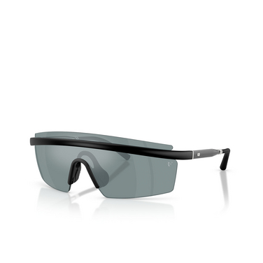 Oliver Peoples R-4 Sunglasses 70016G semi matte black - three-quarters view