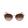 Paul Smith PS25100S Sunglasses 722 gold / burgundy - product thumbnail 1/2