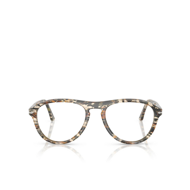 Occhiali da vista Persol LYNN 1221 amber brown / pirate black - frontale
