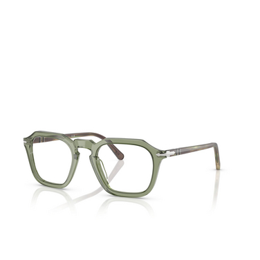 Persol PO3292V Eyeglasses 1226 transparent green - three-quarters view