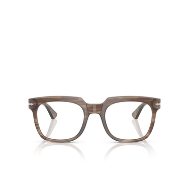 Persol PO3325V 1208 striped brown - front view
