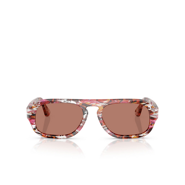Persol PO3369S Sunglasses 1220H2 cyclamen / khaki - front view