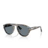 Persol PO3370S Sonnenbrillen 1222R5 frost grey / nautical blue - Produkt-Miniaturansicht 2/4
