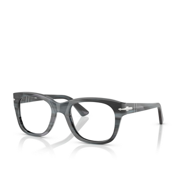 Persol PO3372V 1224 striped grey - three-quarters view