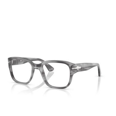 Persol PO3374V Eyeglasses 1192 striped grey - three-quarters view
