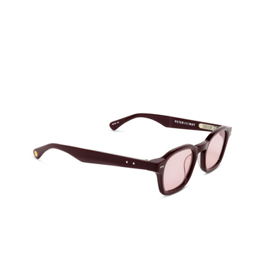 Occhiali da sole Peter And May HERO SUN BURGUNDY PINK LIMITED - tre quarti