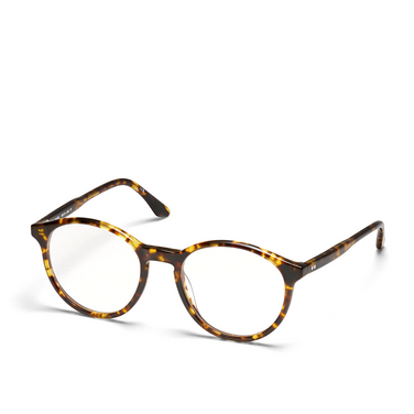 Lunettes de vue Peter And May JAVA YELLOW TORTOISE - Vue trois quarts