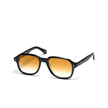 Peter And May NIGHT TRAIN SUN Sunglasses BLACK / MIEL GRADIENT - three-quarters view