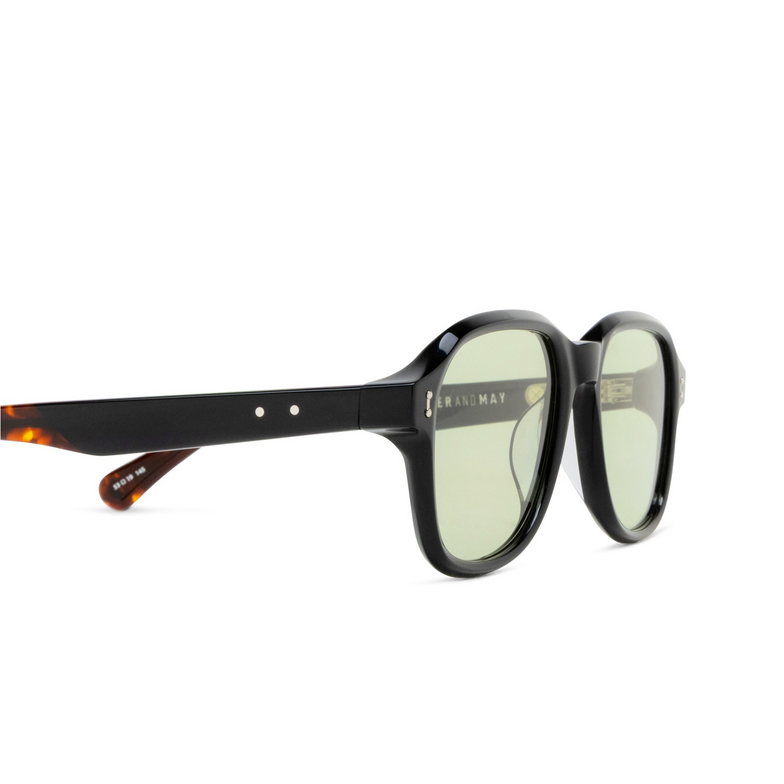 Gafas de sol Peter And May NIGHT TRAIN SUN BLACK & DARK TURTLE / GRAPHITE GREEN - 3/4