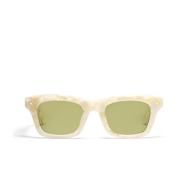 Gafas de sol Peter And May P&M VAILLANT WHITE TORTOISE / GREEN - Vista delantera