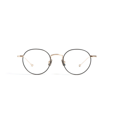 Peter And May RUN Eyeglasses BLACK & GOLD - front view