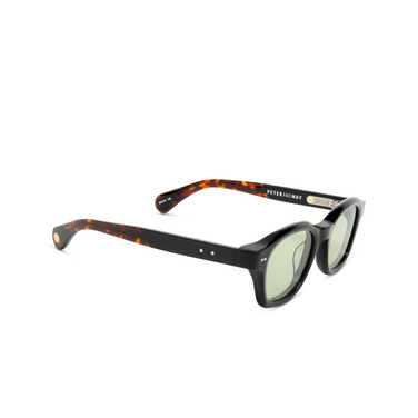 Occhiali da sole Peter And May SKYLOOP SUN BLACK & DARK TURTLE / GRAPHITE GREEN - tre quarti