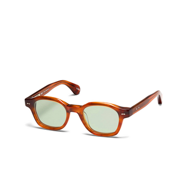 Peter And May SKYLOOP SUN Sunglasses WALNUT GROVE / GRAPHITE GREEN - three-quarters view