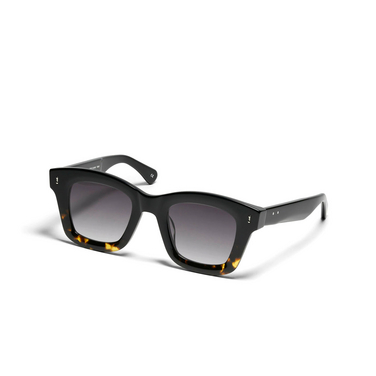 Occhiali da sole Peter And May TRIPLE DOUBLE TORTOISE & BLACK / FADE  BLACK - tre quarti