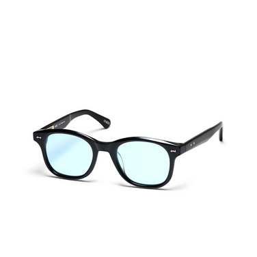 Peter And May UNMUTE SUN Sunglasses BLACK / BLUE - three-quarters view