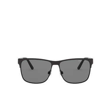 Lunettes de soleil Polo Ralph Lauren PH3128 939781 matte black on shiny black - Vue de face