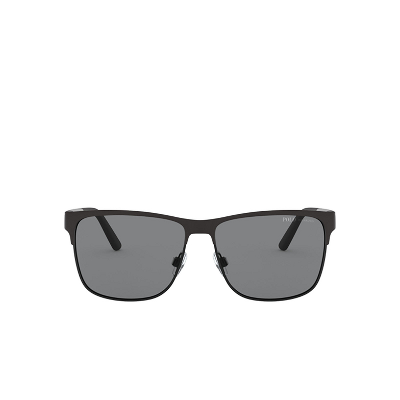 Lunettes de soleil Polo Ralph Lauren PH3128 939781 matte black on shiny black - 1/3