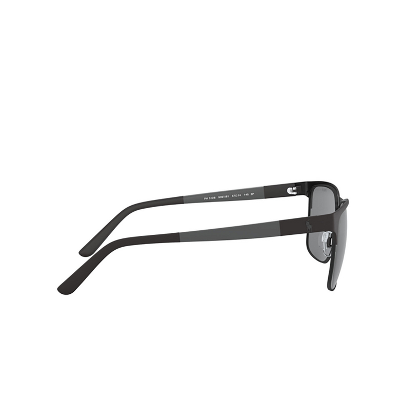 Lunettes de soleil Polo Ralph Lauren PH3128 939781 matte black on shiny black - 3/3