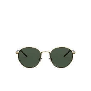 Lunettes de soleil Polo Ralph Lauren PH3133 932471 semi-shiny brass - Vue de face