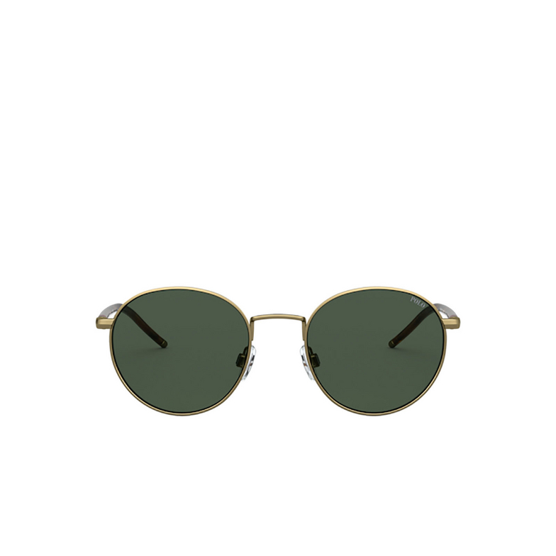 Lunettes de soleil Polo Ralph Lauren PH3133 932471 semi-shiny brass - 1/3