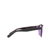 Occhiali da sole Polo Ralph Lauren PH4101 56991A shiny black on transp purple - anteprima prodotto 3/3