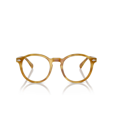 Lunettes de soleil Polo Ralph Lauren PH4218 618573 shiny light brown tortoise - Vue de face