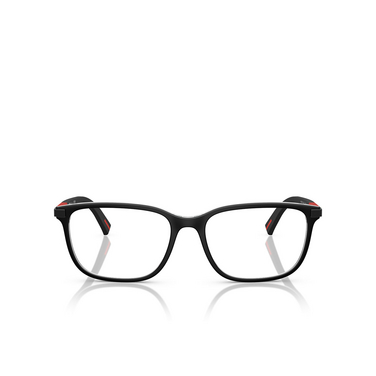 Gafas graduadas Prada Linea Rossa PS 02RV 03I1O1 top matte black on crystal - Vista delantera