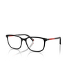 Occhiali da vista Prada Linea Rossa PS 02RV 03I1O1 top matte black on crystal - anteprima prodotto 2/3