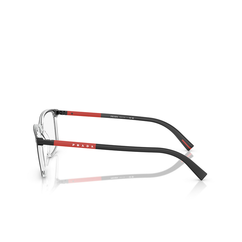 Occhiali da vista Prada Linea Rossa PS 02RV 03I1O1 top matte black on crystal - 3/3