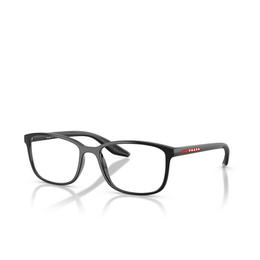 Prada Linea Rossa PS 07RV Korrektionsbrillen 1AB1O1 black - Dreiviertelansicht