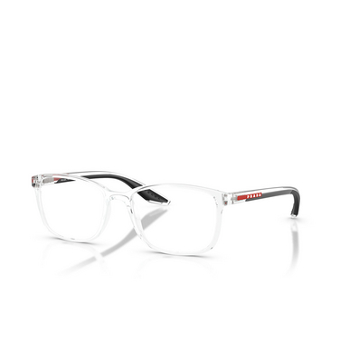 Prada Linea Rossa PS 07RV Korrektionsbrillen 2AZ1O1 crystal - Dreiviertelansicht