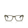 Gafas graduadas Prada Linea Rossa PS 08RV 15X1O1 matte green - Miniatura del producto 1/3