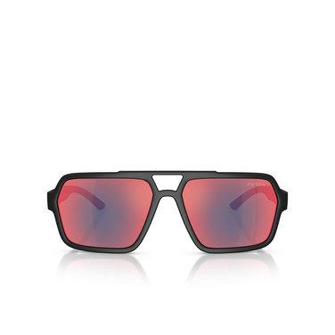 Prada Linea Rossa PS A06S Sonnenbrillen DG008F black rubber - Vorderansicht