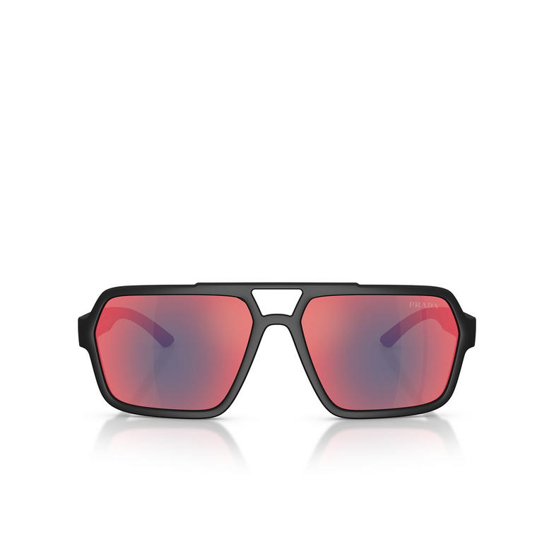 Gafas de sol Prada Linea Rossa PS A06S DG008F black rubber - 1/3