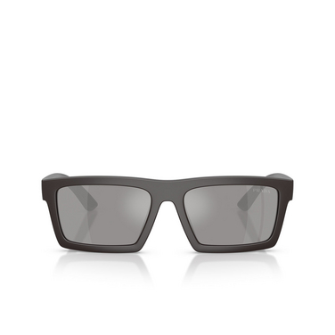 Prada Linea Rossa PS A07S Sunglasses 18K60A matt grey / black rubber - front view