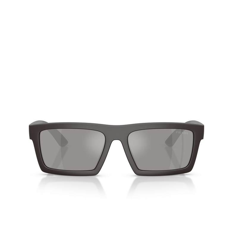 Prada Linea Rossa PS A07S Sunglasses 18K60A matt grey / black rubber - 1/3