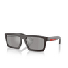 Prada Linea Rossa PS A07S Sunglasses 18K60A matt grey / black rubber - product thumbnail 2/3