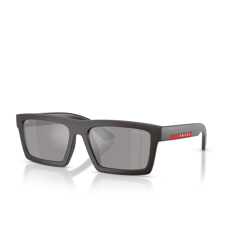 Prada Linea Rossa PS A07S Sunglasses 18K60A matt grey / black rubber - 2/3