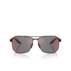 Prada Linea Rossa PS A53S Sunglasses DG008F rubber black - product thumbnail 1/3