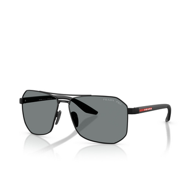 Gafas de sol Prada Linea Rossa PS A53S DG05Z1 rubber black - Vista tres cuartos