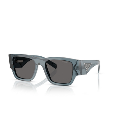 Prada PR 10ZS Sonnenbrillen 17T08Z transparent ocean - Dreiviertelansicht