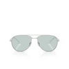 Prada PR A54S Sonnenbrillen 27540N matte silver - Produkt-Miniaturansicht 1/4