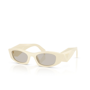 Prada PR B16S Sunglasses 21D5J2 white milk - three-quarters view