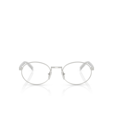 Prada PR B55V Eyeglasses 1BC1O1 silver - front view