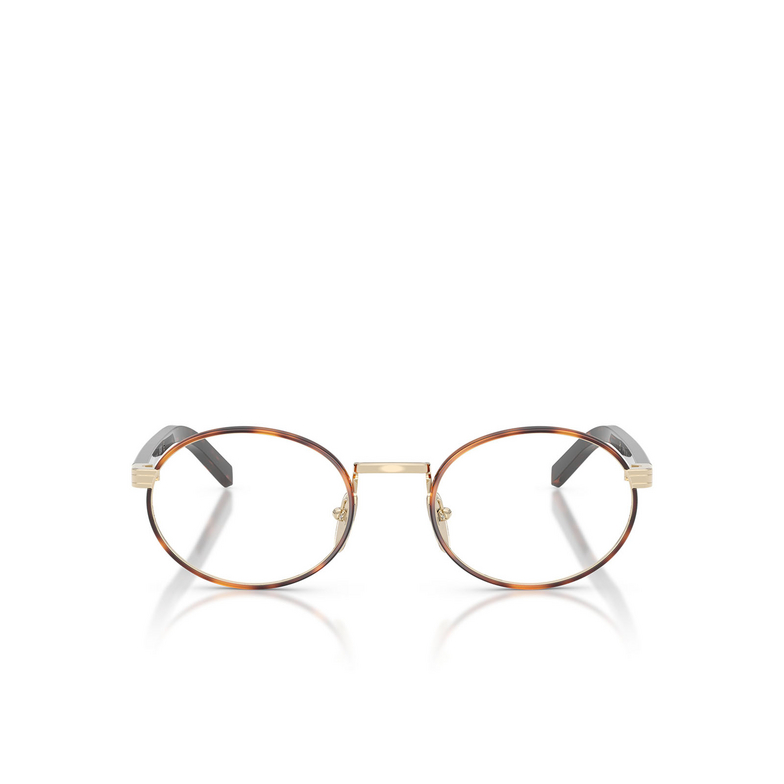 Gafas graduadas Prada PR B55V 21E1O1 pale gold / root tortoise - 1/4