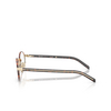 Gafas graduadas Prada PR B55V 21E1O1 pale gold / root tortoise - Miniatura del producto 3/4